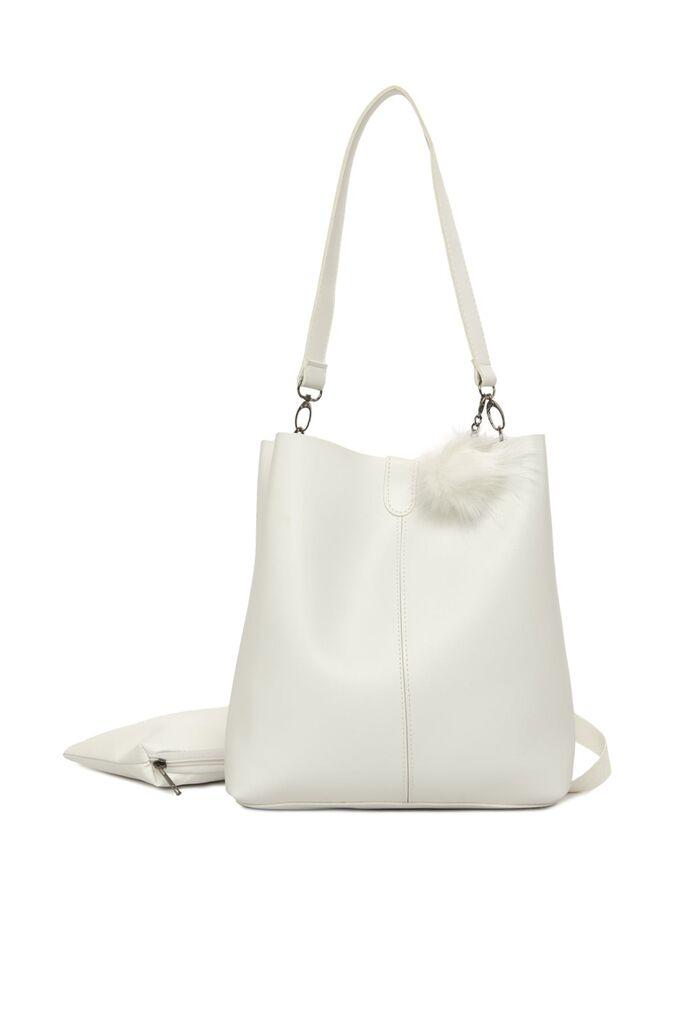 Bagmori Ženska torba 2770 - 38255, 32 x 30 x 10 cm, Bela