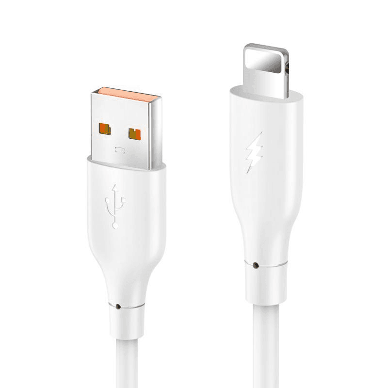 KONFULON Data kabl DC64, 3A, USB iPhone Lightning, 1m, Beli