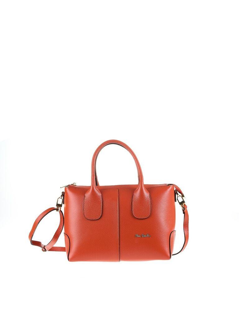 Pierre Cardin Ženska kožna torba 1986, Narandžasta
