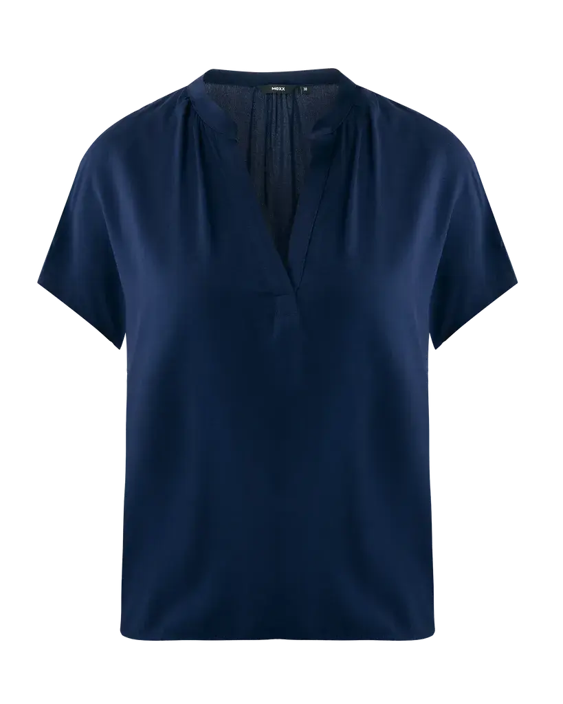 Mexx Ženska bluza MF006100661W-01, V-izrez, Teget
