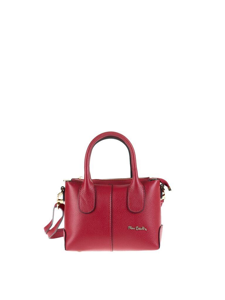Pierre Cardin Ženska kožna torba 1987, Crvena