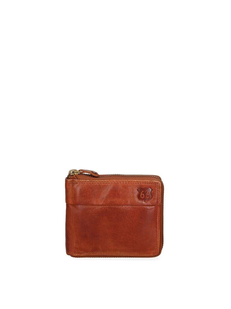 Route66 Muški kožni novčanik RT1556-OLDRU, Smeđi