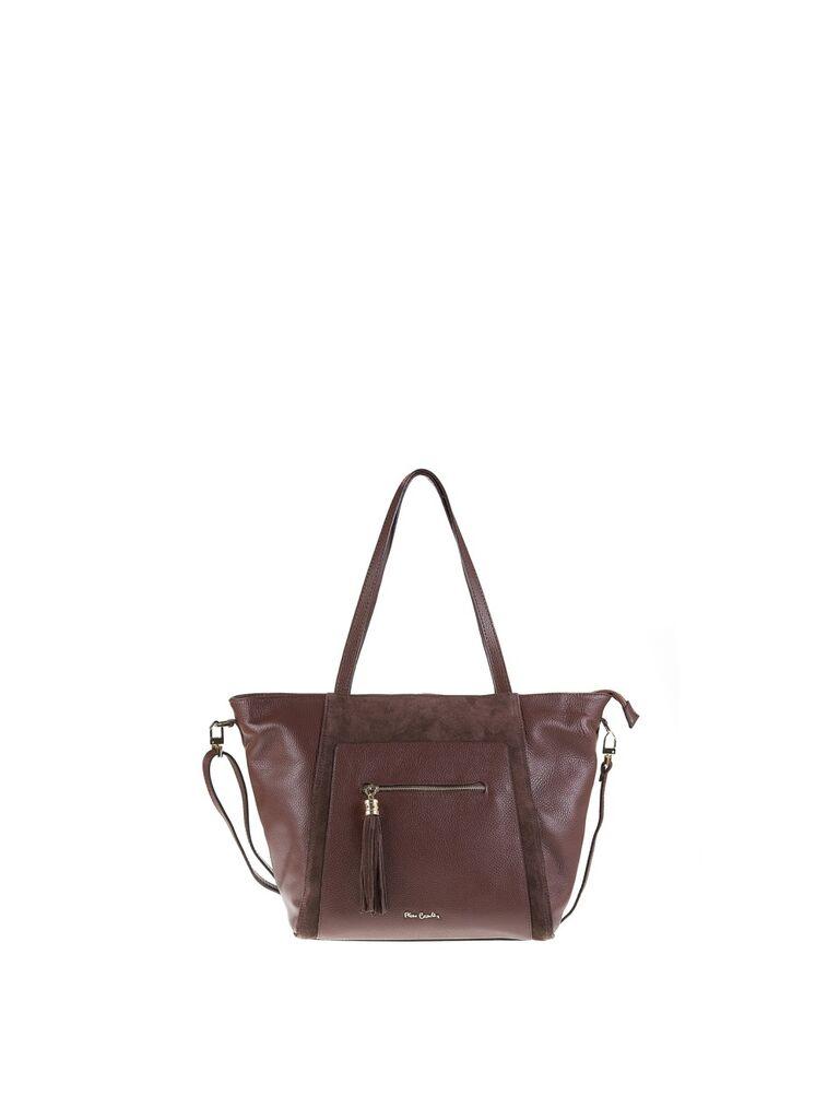 Pierre Cardin Ženska kožna torba 55106, Braon