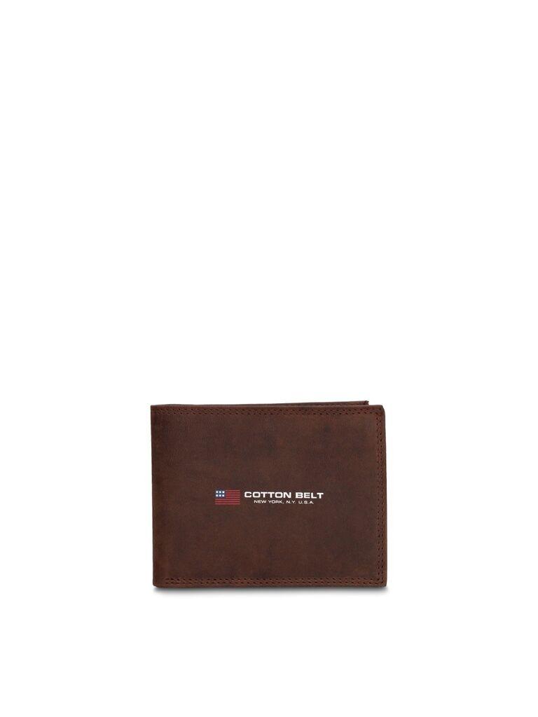 Cotton Belt Muški kožni novčanik K19059P029, Braon