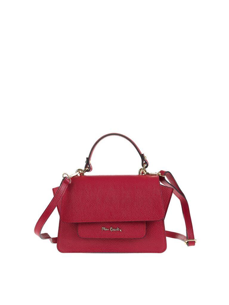 Pierre Cardin Ženska kožna torba 1989, Crvena