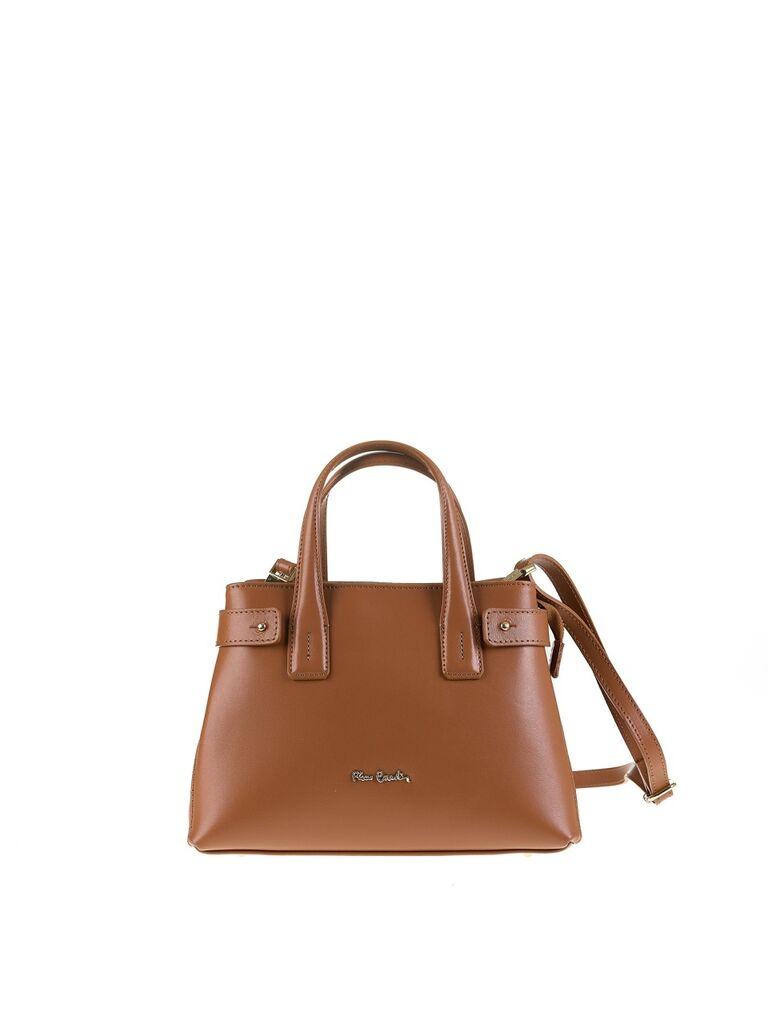 Pierre Cardin Ženska kožna torba 55099, Smeđa