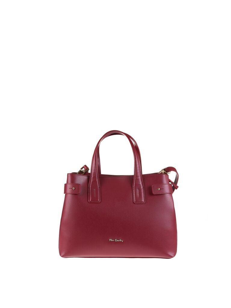 Pierre Cardin Ženska kožna torba 55100, Crvena