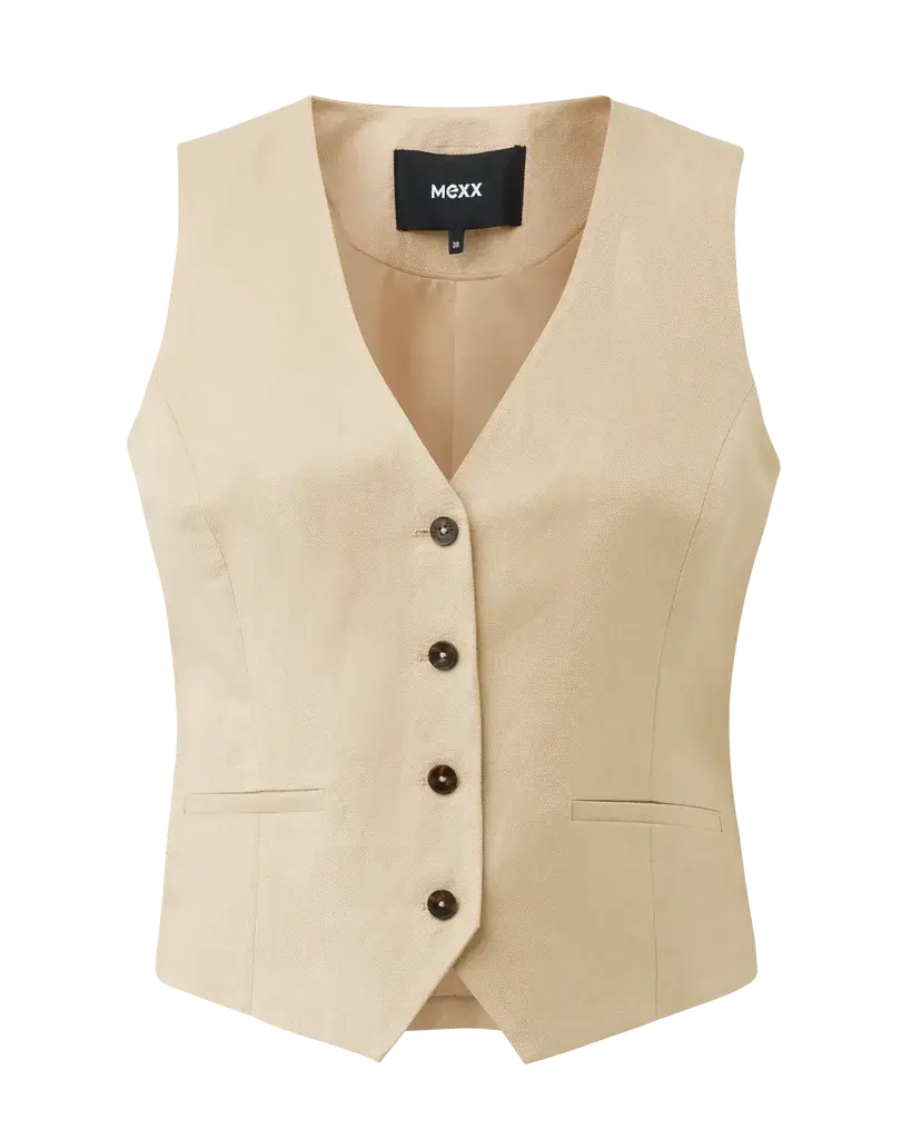 Mexx Ženski prsluk MF006001161W, Regular, Bež