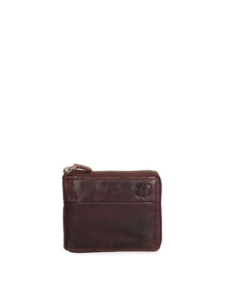 Route66 Muški kožni novčanik RT1556-OLDRU, Braon