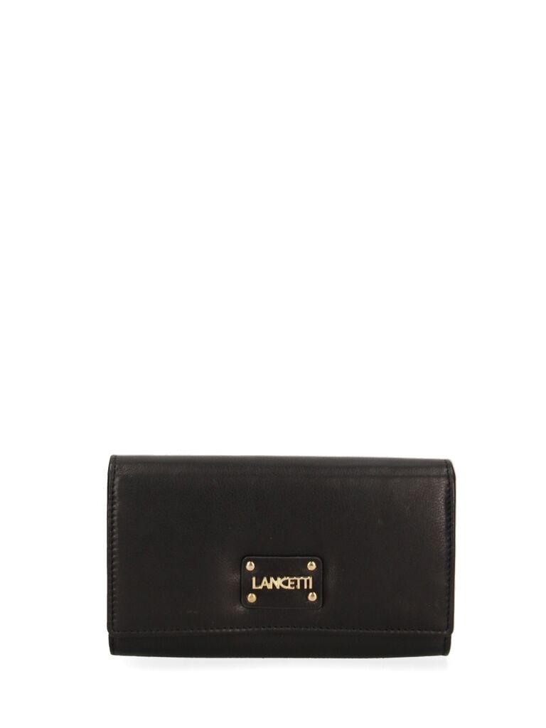 Lancetti Ženski kožni novčanik Ll7692-30, Crni