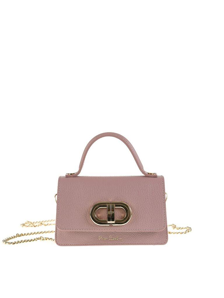 Pierre Cardin Ženska kožna torba 1970, Prljavo roze