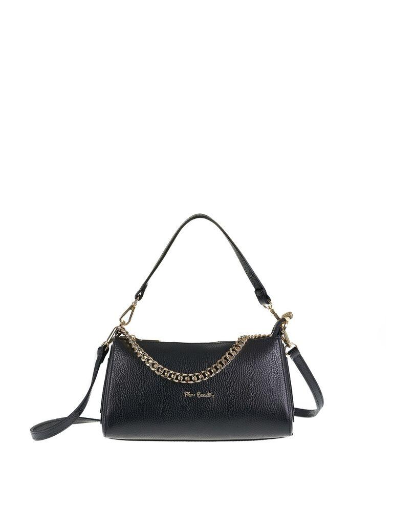 Pierre Cardin Ženska kožna torba 1985, Crna