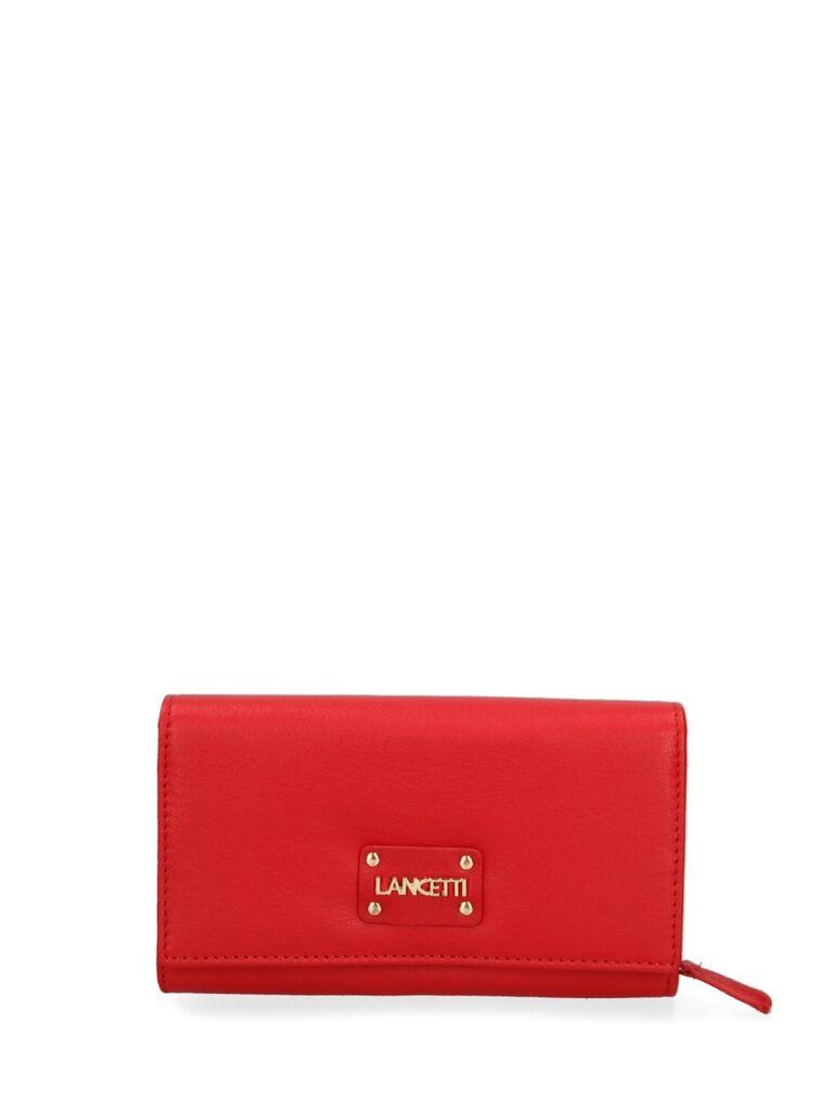 Lancetti Ženski kožni novčanik Ll7692-30, Crveni