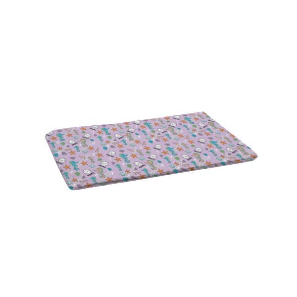Misoko Višekratna prostirka za štence Pad Reusable Seahors Pink, 70 x 80 cm