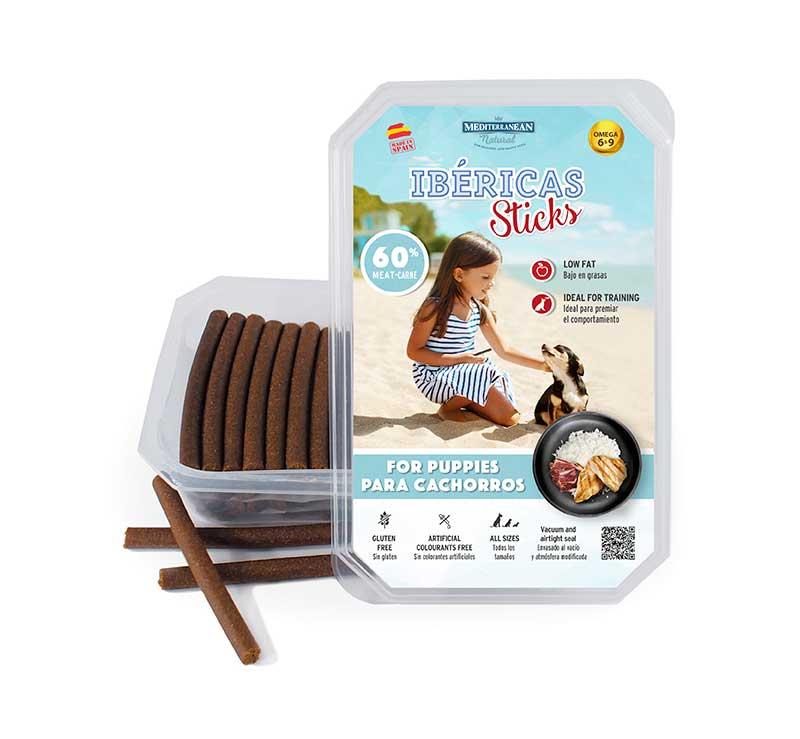 Mediterranean Poslastice za štence Puppy Ibericas Sticks, 800 g