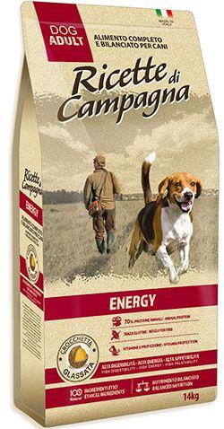 Mister pet Hrana za aktivne pse Ricette di Campagna Cane Energy, 14 kg