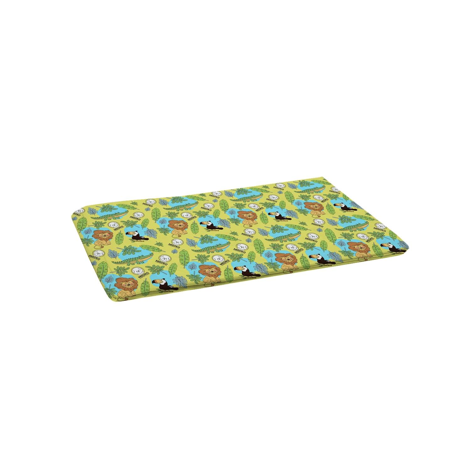 Misoko Prostirka za dresuru štenaca Pad Reusable, Džungla, Žuta, 70 x 80 cm