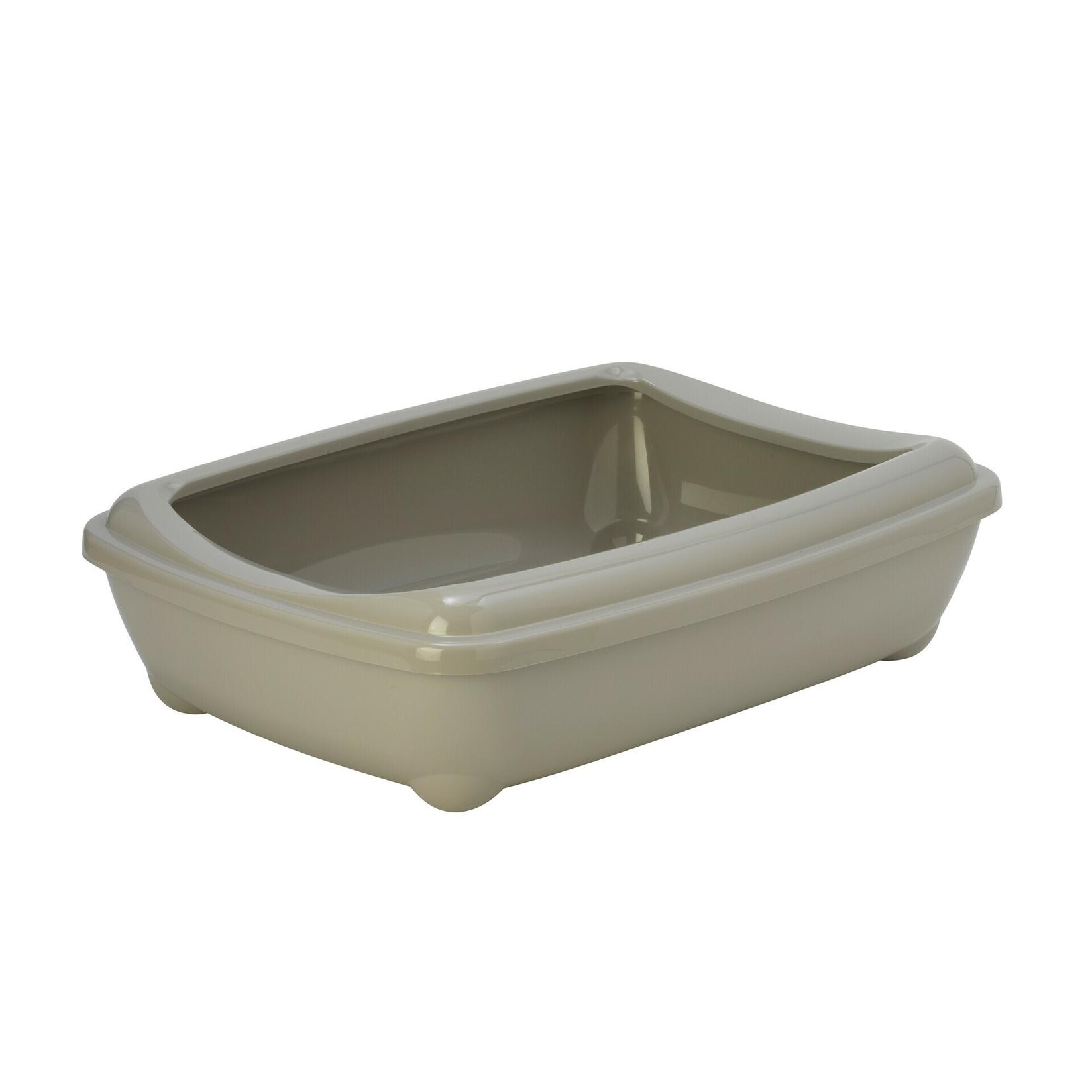 Moderna Toalet za mačke sa ramom Arist-O-Tray + Rim Jumbo, Sivi