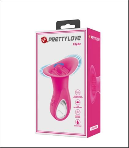 Pretty Love Stimulator klitorisa Clyde, Roze