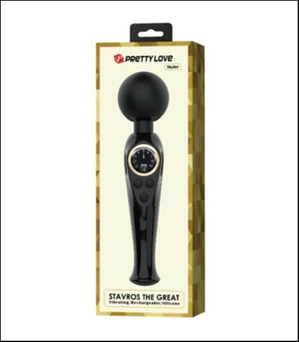 Pretty Love Vibrator za klitoris Skyler, Crni