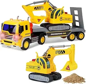 Kamion sa bagerom 1:16 sa zvukom i svetlom WY571A