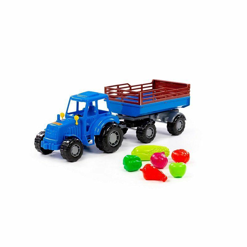 Traktor sa prikolicom 02277
