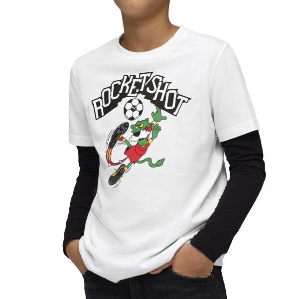 Puma Majica za dečake Graphic, Bela