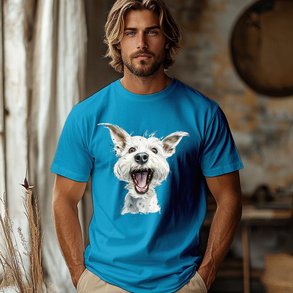 Camiseta Majica sa štampanim printom Cam 575, Muška, Akva