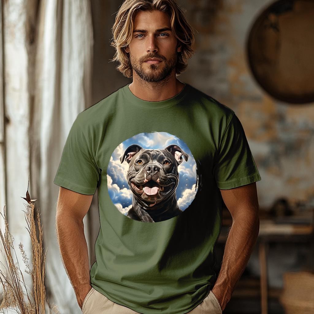 Camiseta Majica sa štampanim printom Cam 569, Muška, Kaki