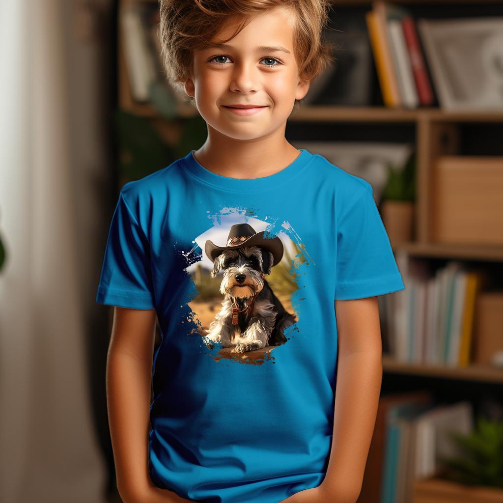 Camiseta Majica sa štampanim printom Cam 568, Dečija, Akva