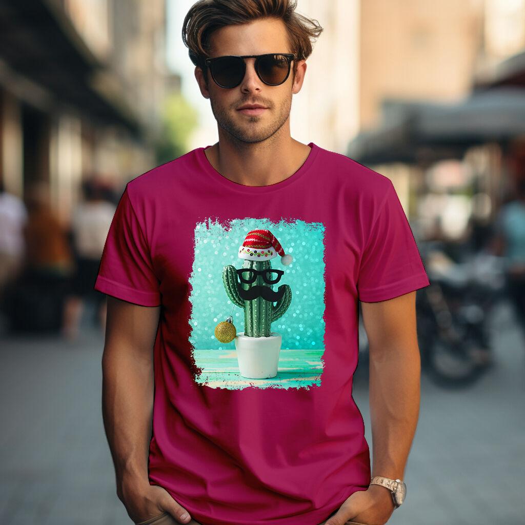 Camiseta Majica sa štampanim printom Cam 752, Muška, Ružičasta