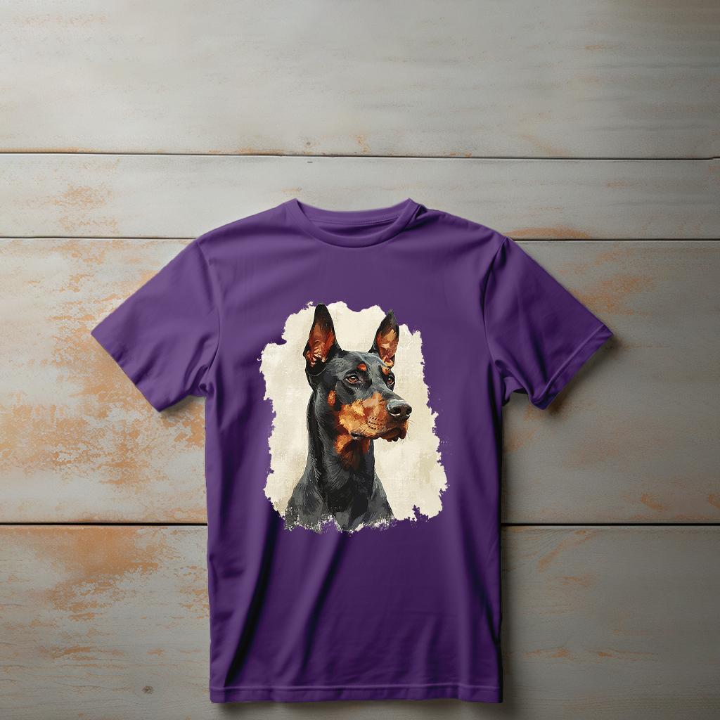 Camiseta Majica sa štampanim printom Cam 574, Dečija, Patlidžan