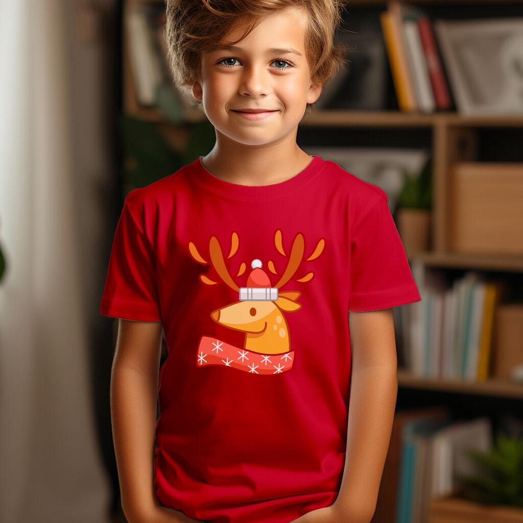 Camiseta Majica sa štampanim printom Cam 757, Dečija, Crvena