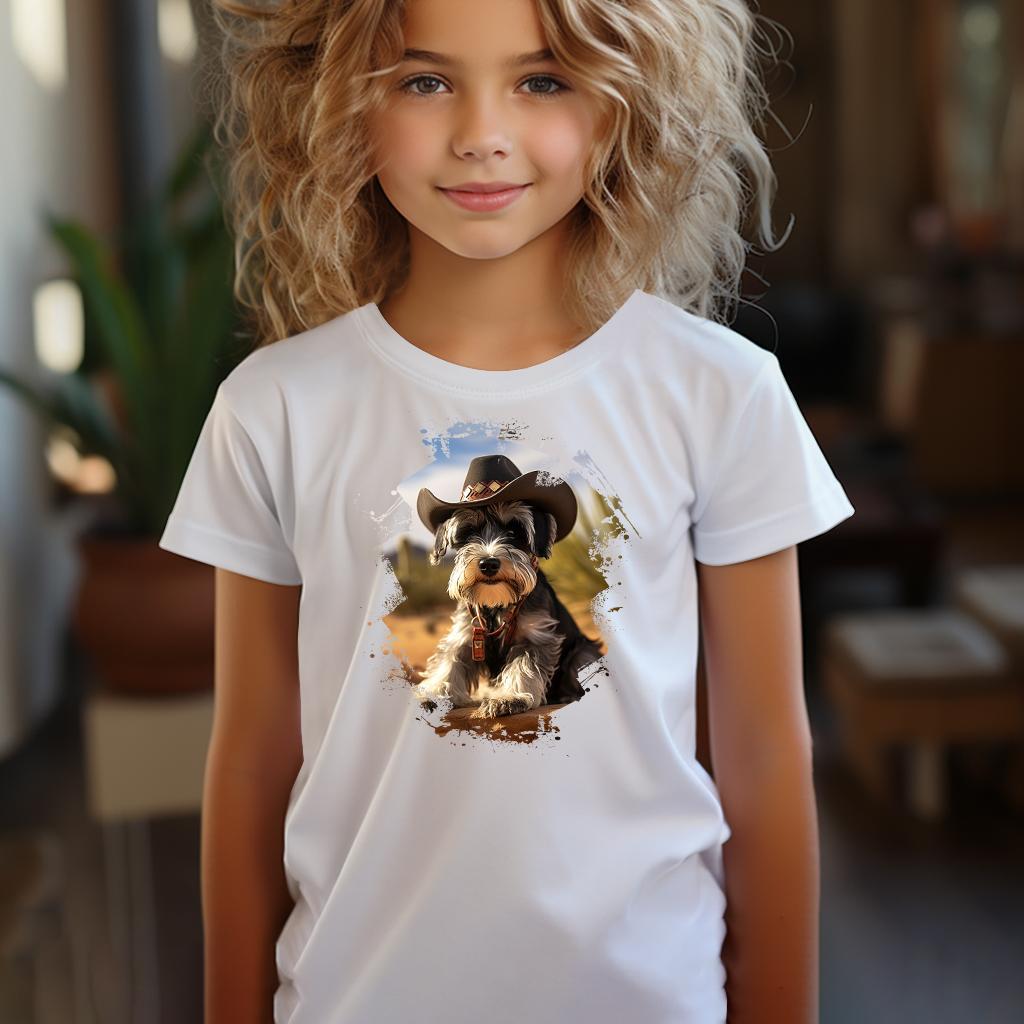 Camiseta Majica sa štampanim printom Cam 568, Dečija, Bela