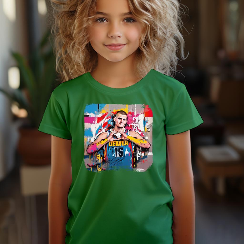 Camiseta Majica sa štampanim printom Cam 497, Dečija, Zelena