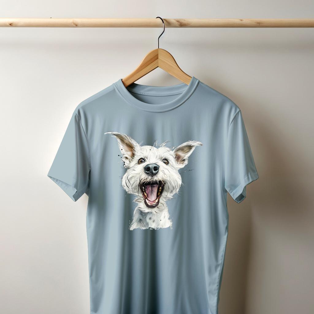 Camiseta Majica sa štampanim printom Cam 575, Muška, Svetloplava