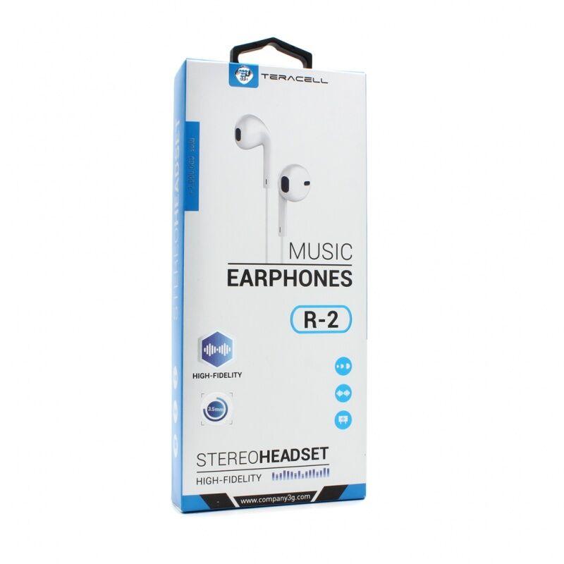 Teracell Slušalice za iPhone Evolution R2, Lightning, Bele