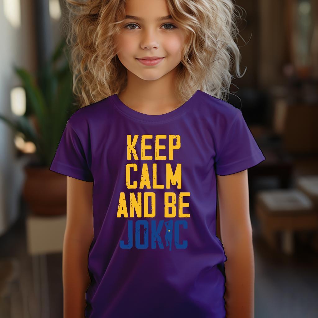 Camiseta Majica sa štampanim printom Cam 505, Dečija, Patlidžan