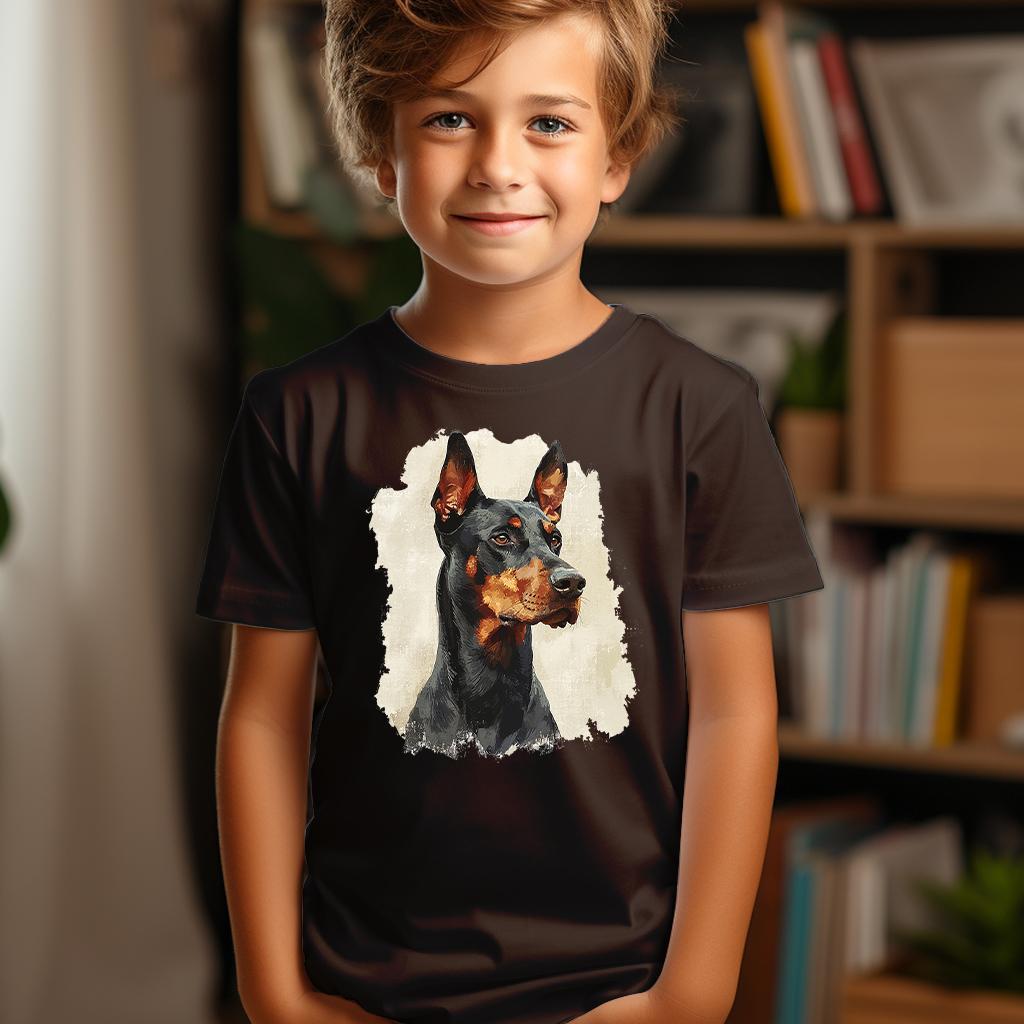 Camiseta Majica sa štampanim printom Cam 574, Dečija, Čokolada