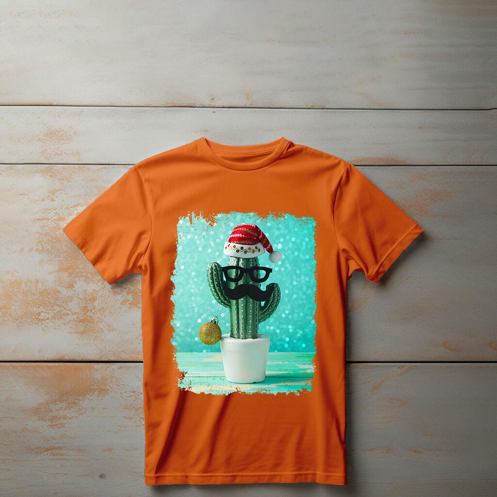 Camiseta Majica sa štampanim printom Cam 752, Dečija, Narandžasta