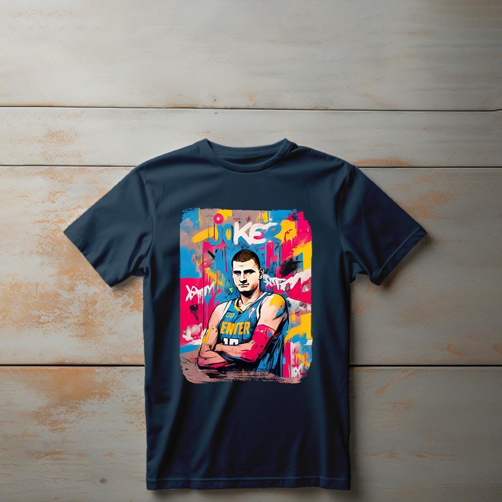 Camiseta Majica sa štampanim printom Cam 509, Dečija, Tamnoplava
