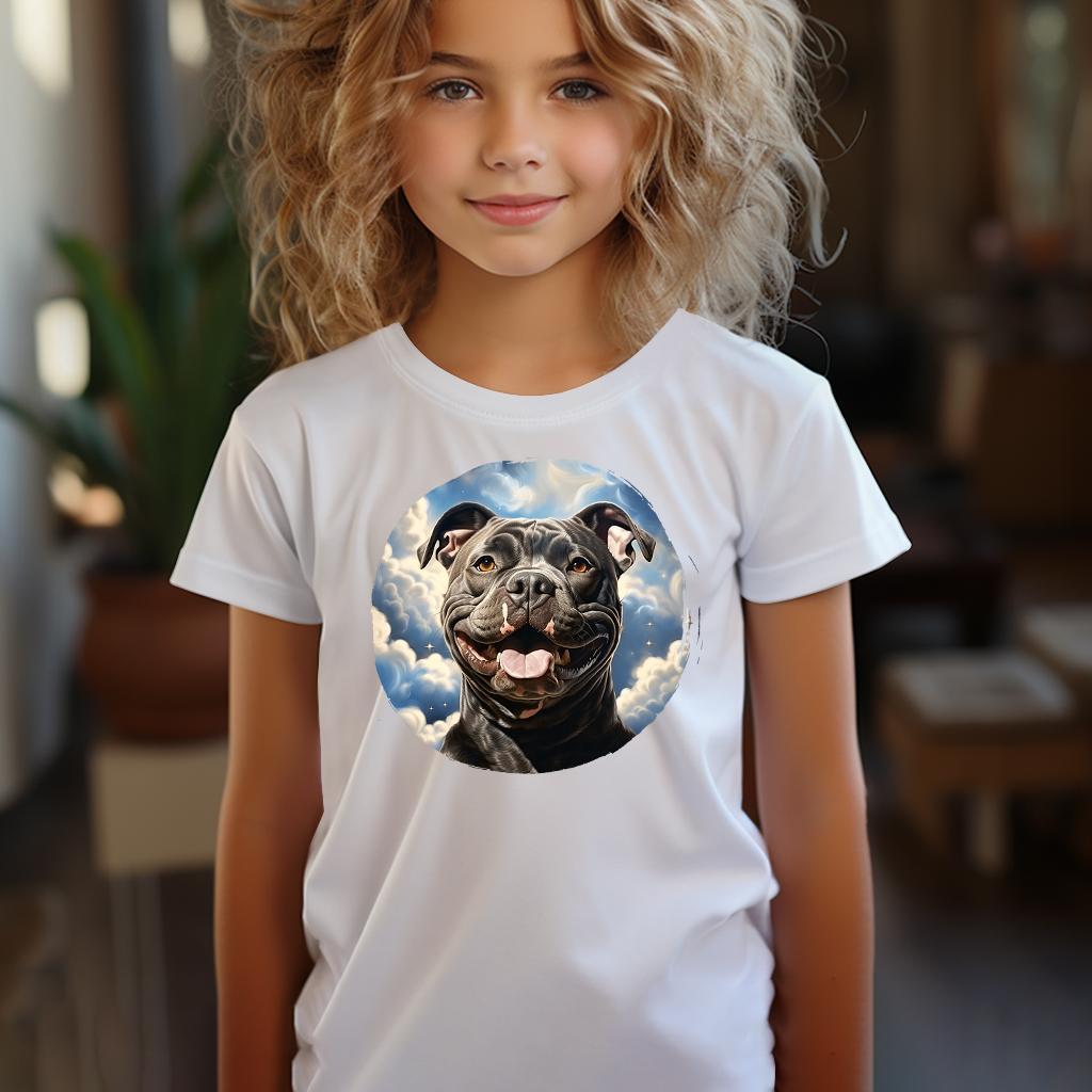 Camiseta Majica sa štampanim printom Cam 569, Dečija, Bela