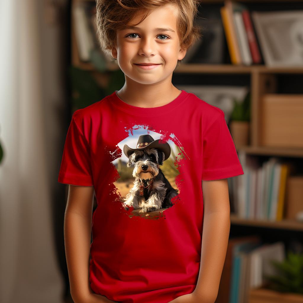 Camiseta Majica sa štampanim printom Cam 568, Dečija, Crvena