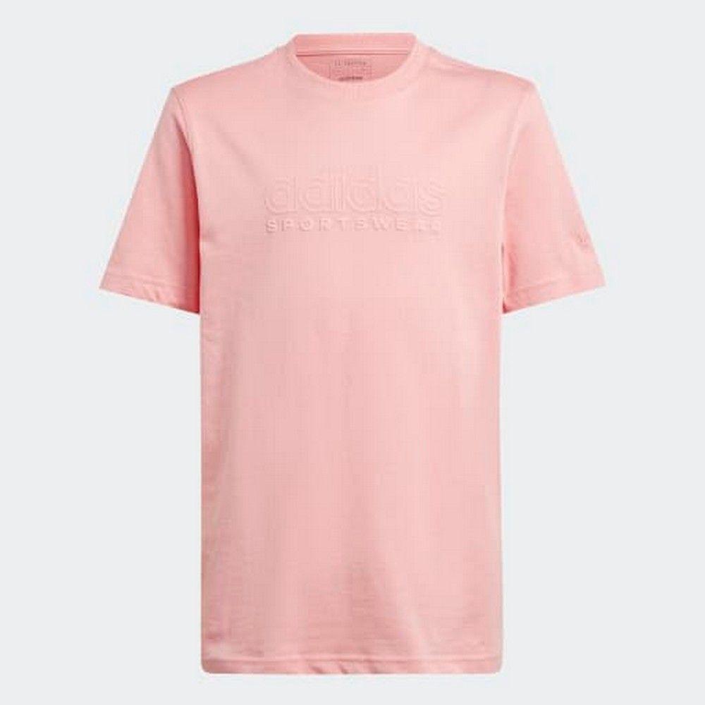 Adidas Majica za devojčice All szn graphics tee kids, Roze