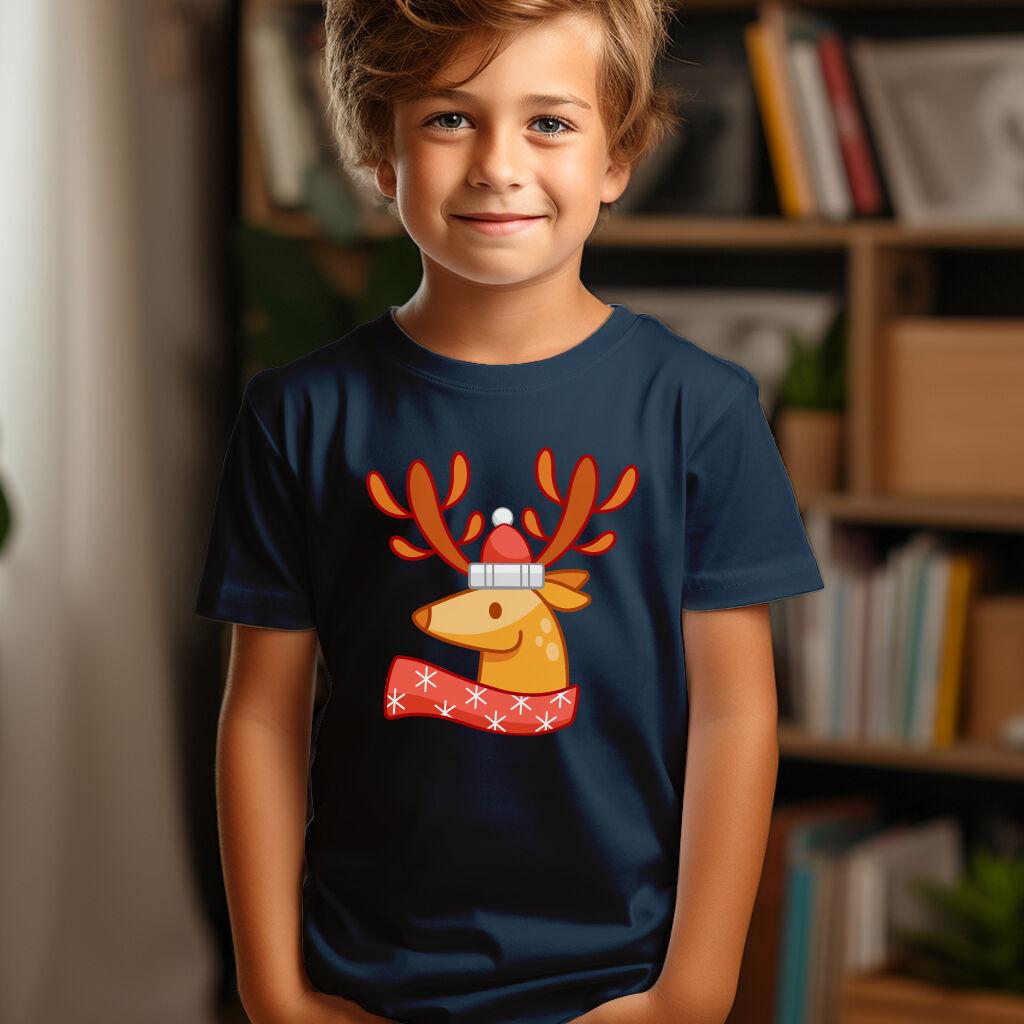 Camiseta Majica sa štampanim printom Cam 757, Dečija, Tamnoplava