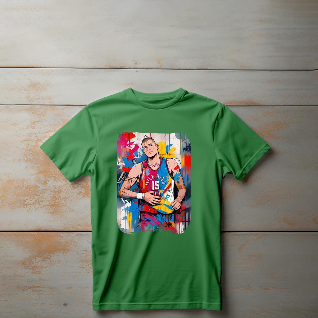 Camiseta Majica sa štampanim printom Cam 498, Dečija, Zelena