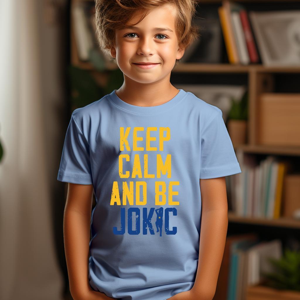 Camiseta Majica sa štampanim printom Cam 505, Dečija, Cijan