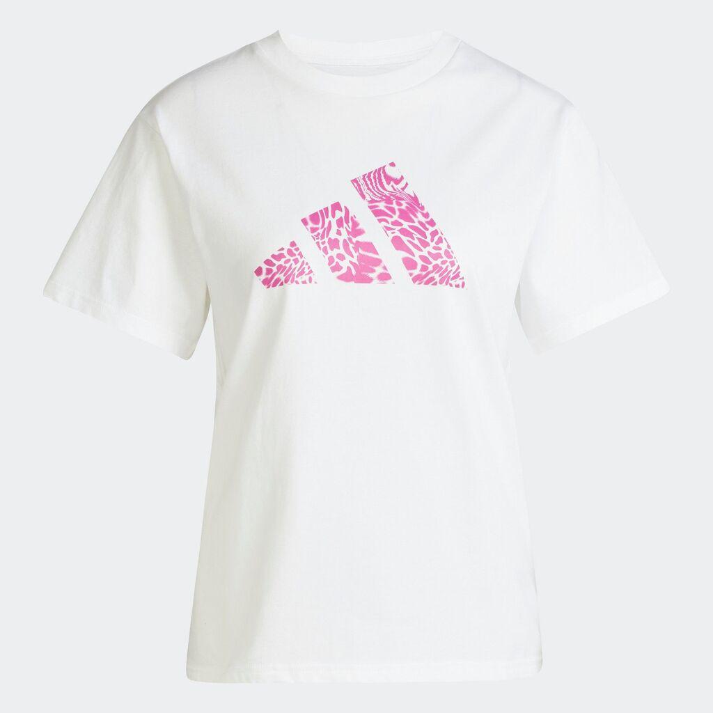 Adidas Ženska majica kratkih rukava Camo Tee, Bela