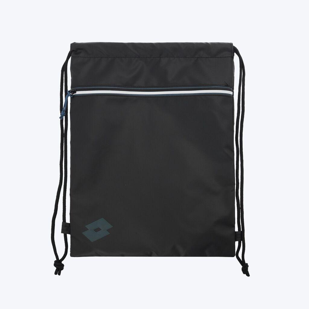 Lotto Vrećica za patike Color block gym sack, Crna