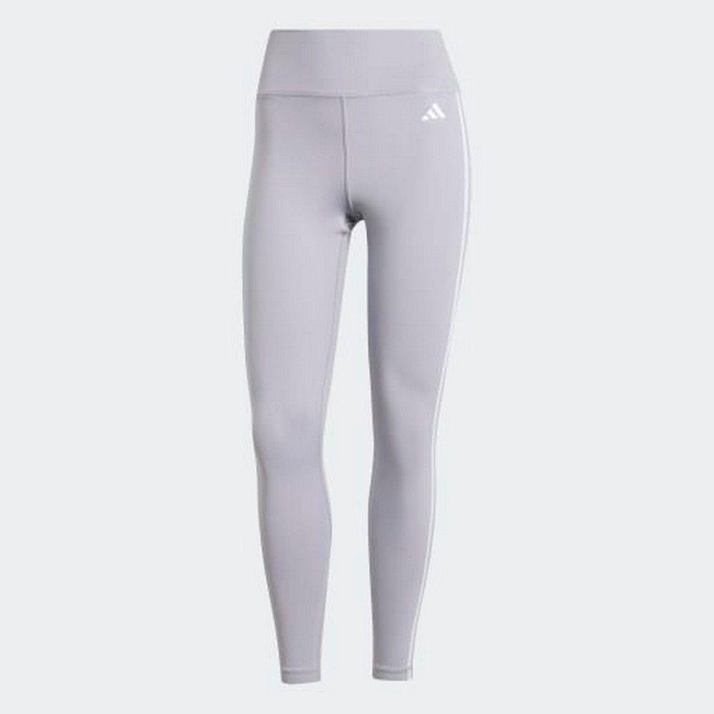 Adidas Ženske helanke train ess 3s high waisted 7/8, Sive